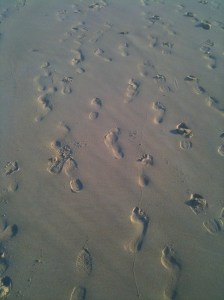 Sun worshippers departing, September 15, 2013