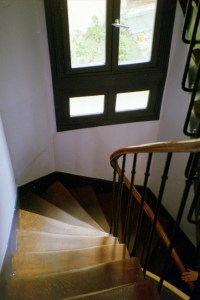 Winding Stairs to Parisian Apartment