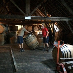 Barrels of Beer at Cantillon