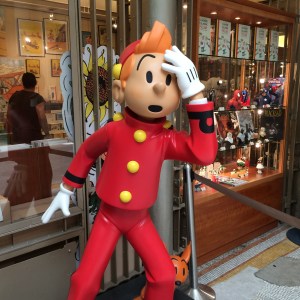 Tintin at the Comic Strip Center